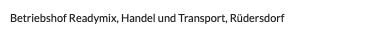 Betriebshof Readymix, Handel und Transport, Rüdersdorf